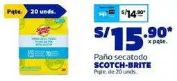 Makro Scotch-brite paño secatodo oferta
