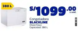 Makro Blackline congeladora chest freez oferta