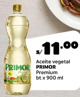 Plaza Vea Primor premium aceite vegetal bt oferta