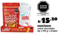 Plaza Vea Miskísimo sabor chocolate dp oferta