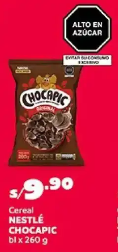 Plaza Vea Nestlé cereal chocapic bl oferta