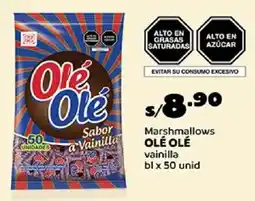 Plaza Vea Olé olé marshmallows vainilla bl oferta