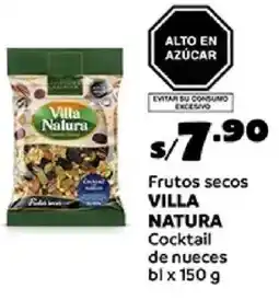 Plaza Vea Villa natura frutos secos cocktail de nueces bl oferta