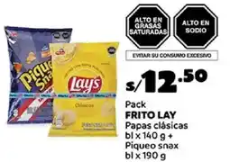 Plaza Vea Frito lay papas clásicas bl oferta