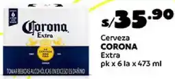 Plaza Vea Corona cerveza extra oferta