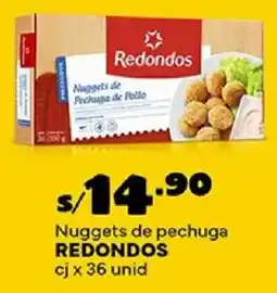 Plaza Vea Redondos nuggets de pechuga cj oferta