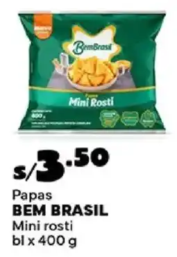Plaza Vea Bem brasil papas mini rosti bl oferta