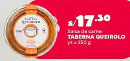 Plaza Vea Taberna queirolo salsa de carne pt oferta