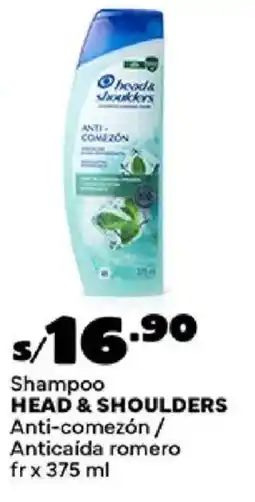 Plaza Vea Head & shoulders shampoo anti-comezón / anticaída romero fr oferta