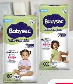 Plaza Vea Babysec pañales talla completa oferta
