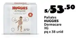 Plaza Vea Huggies pañales dermacare oferta