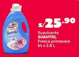 Plaza Vea Suavitel suavizante fresca primavera bt oferta