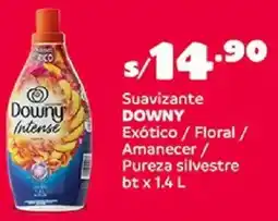 Plaza Vea Downy suavizante exótico / floral / amanecer / pureza silvestre bt oferta