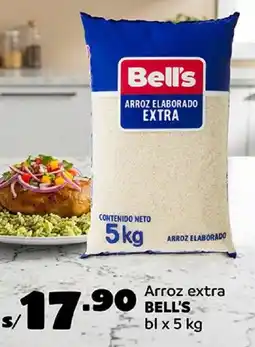 Plaza Vea Bell's arroz extra bl oferta