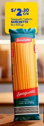 Mass Banchetto spaguetti /tallarín bl oferta