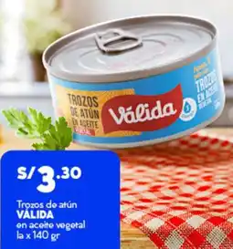 Mass Válida trozos de atún en aceite vegetal la oferta