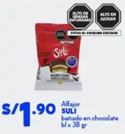 Mass Suli alfajor bañado en chocolate bl oferta