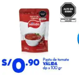 Mass Valida pasta de tomate dp oferta