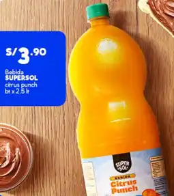 Mass Supersol bebida citrus punch bt oferta