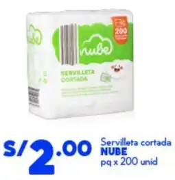 Mass Nube servilleta cortada pq oferta