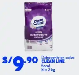 Mass Clean line detergente en polvo floral bl oferta