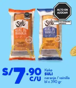 Mass Suli keke naranja/vainilla bl oferta