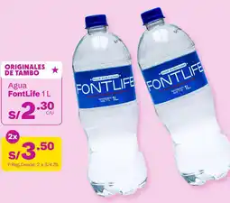 Tambo Fontlife agua oferta