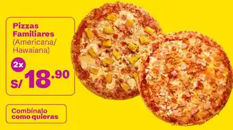 Tambo Pizzas familiares oferta