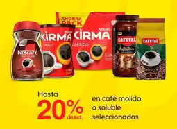 Metro En café molido o soluble eleccionados oferta
