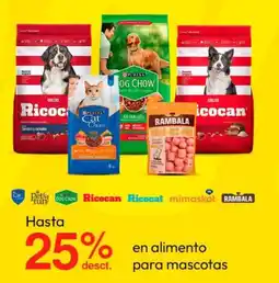 Metro En alimento para mascotas oferta