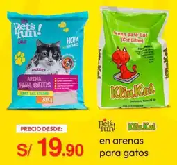 Metro En arenas para gatos oferta