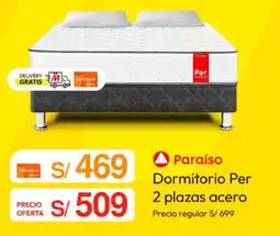 Metro Paraiso dormitorio per oferta