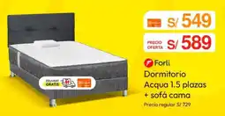 Metro Forli dormitorio acqua oferta