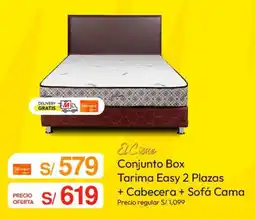 Metro El cisne conjunto box tarima easy oferta