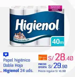 Metro Higienol papel higiénico doble hoja oferta