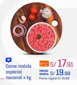 Metro Carne molida especial nacional oferta