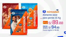 Metro Mimaskot alimento seco para perros oferta