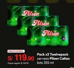Metro Pilsen cerveza callao lata oferta