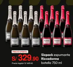 Metro Riccadonna espumante botella oferta