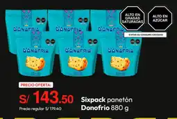 Metro Donofrio panetón oferta