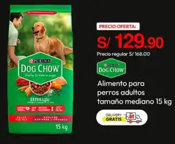 Metro Dog chow alimento para perros adultos tamaño mediano oferta