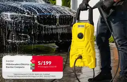 Sodimac Karcher hidrolavadora eléctrica compacta oferta