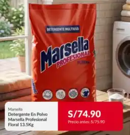Sodimac Marsella profesional detergente en polvo floral oferta