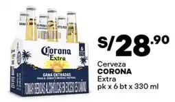 Plaza Vea Corona Extra cerveza oferta