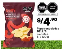 Plaza Vea Bell's papas onduladas oferta