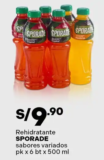 Sporade rehidratante