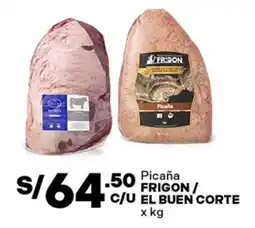 Plaza Vea Frigon/El Buen Corte picaña oferta