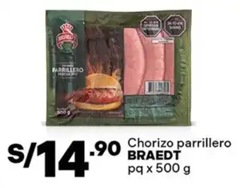 Braedt chorizo parrillero
