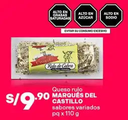 Plaza Vea Marqués del Castillo queso rulo oferta