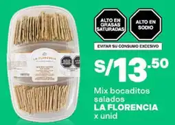 Plaza Vea La Florencia mix bocaditos salados oferta